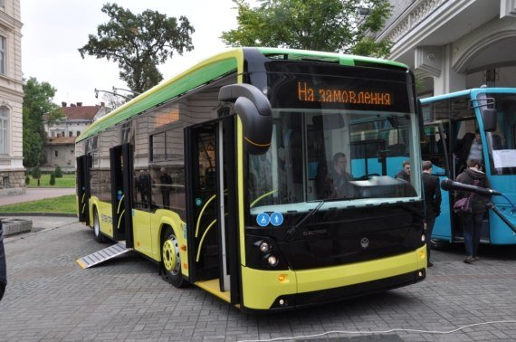 Львов купил первый электробус за 9 миллионов гривен