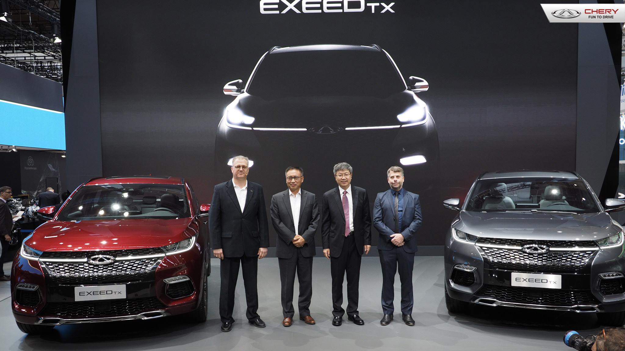 Запчасти chery exceed