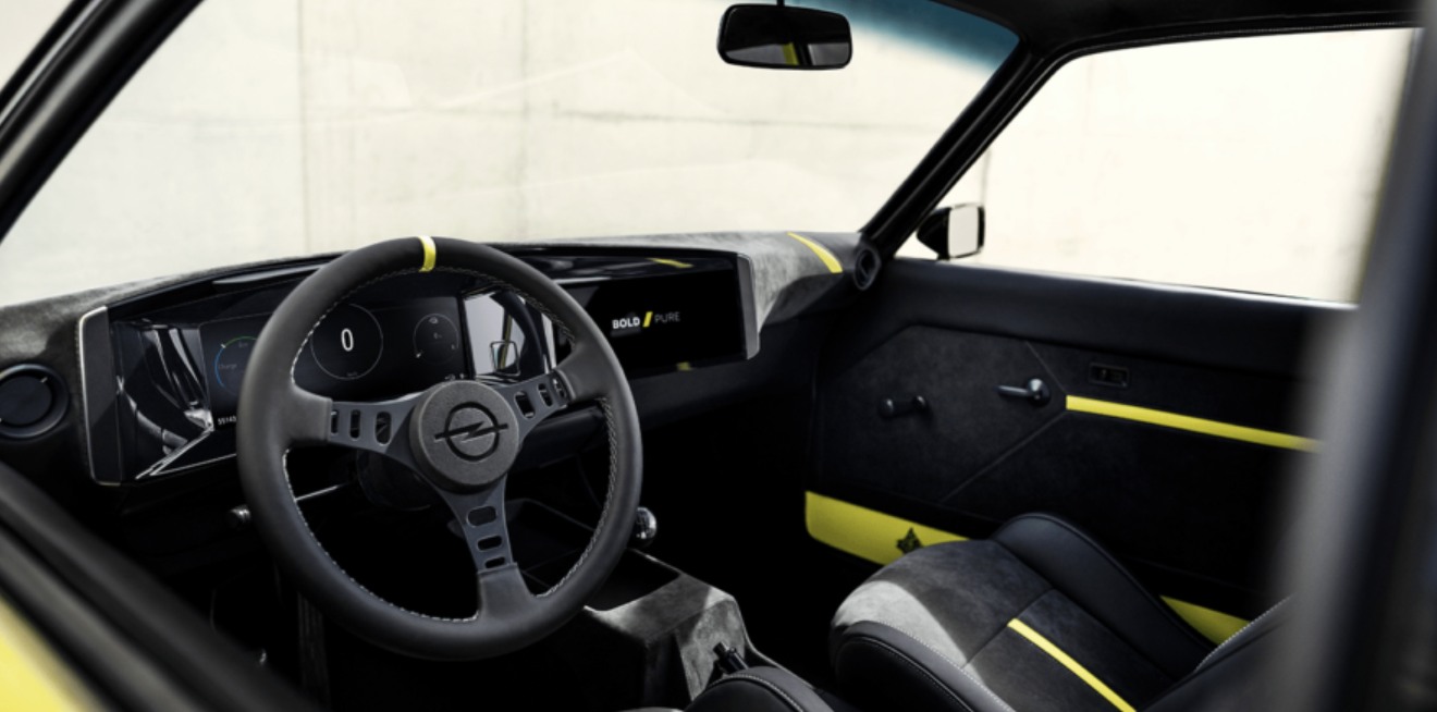 Електричне спорткупе Opel Mantra нашпигували технологіями та випустили в єдиному екземплярі