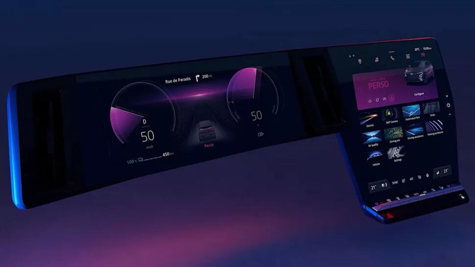 Електромобіль Renault Megane E-Tech отримає нову мультимедіа систему на Android Automotive від LG