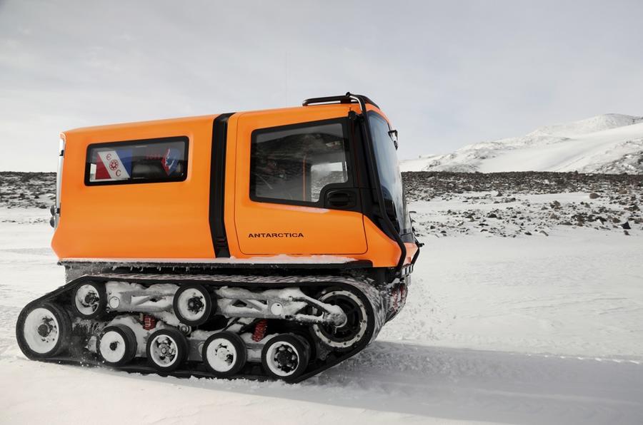 На Південному полюсі тестують перший в світі електричний дослідницький апарат Venturi Antarctica