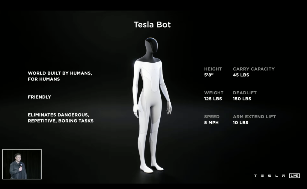 Не електромобілями єдиними: Tesla працює над гуманоїдним роботом Optimus, який з’явиться вже зовсім скоро