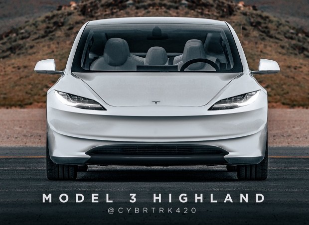 Несколько прототипов Tesla Model 3 Highland заметили в Новой Зеландии -  Рамблер/авто