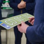 Нові дипломатичні номерні знаки оливкового кольору в Україні 2026 року