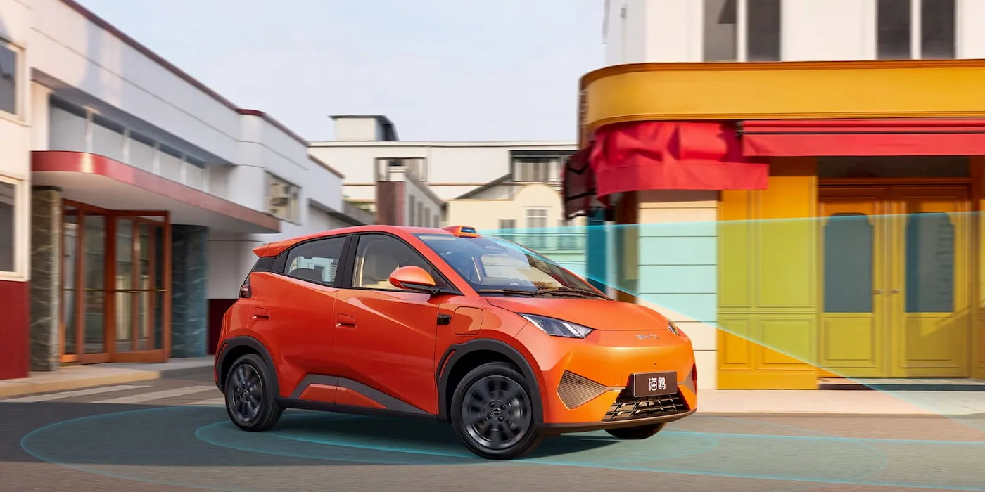 Доступний електромобіль BYD Seagull отримав лідар